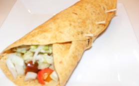 Lemony Dill Tofu Wrap by TofuXpress